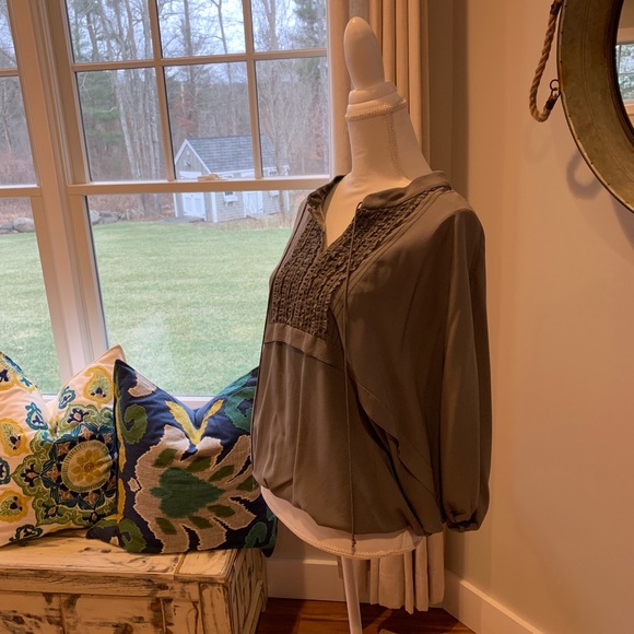 Boss Orange Grey Blouse - Picture 3 of 4